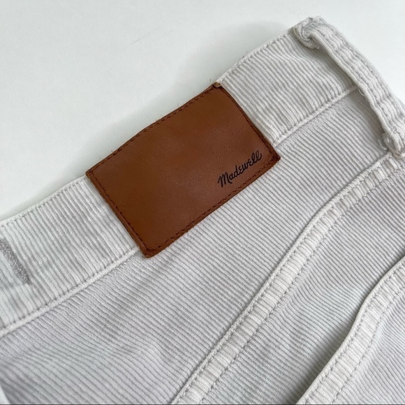 RARE Madewell Cool Fog Button-Front Tall Cali Demi-Boot High Rise Cordury Pants - Picture 10 of 17